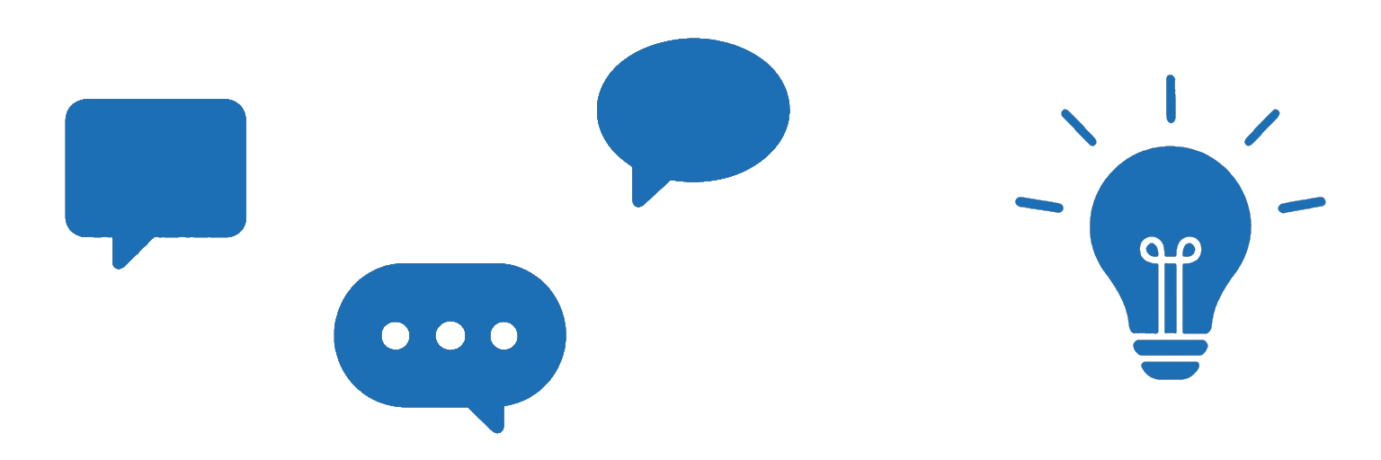 An employee walking out of a door